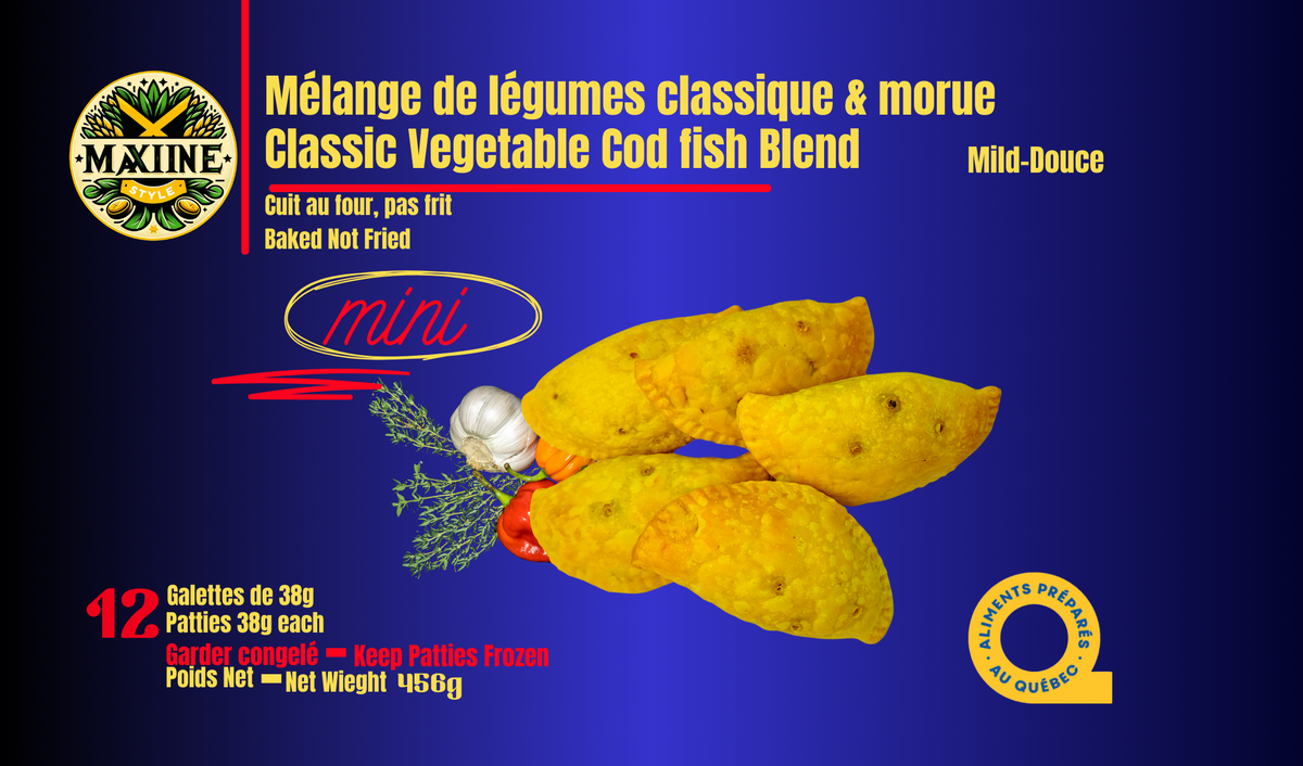 Mini Jamaican Style Cod Fish Patties – BestBite Foods