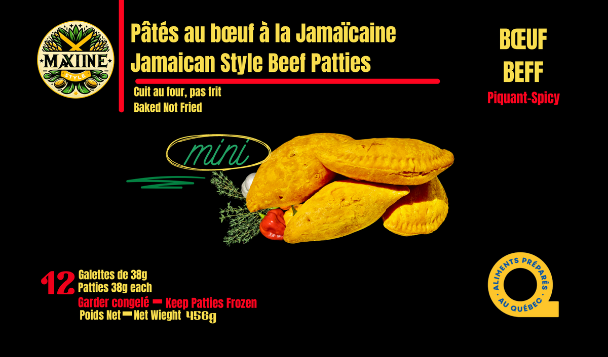 Beef Mini Jamaican Patties – BestBite Foods